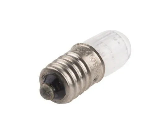 63-4918-87 9 mm Orange Neon Indicator Lamp, E10, 220/250 V 1.8 mA 655-9429