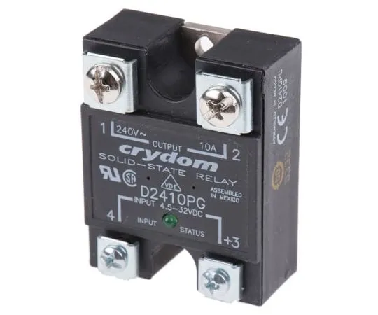 63-4771-59 Sensata / Crydom 10 A Solid State Relay, Zero Cross, Panel Mount, SCR, 280 V rms Maximum Load D2410PG