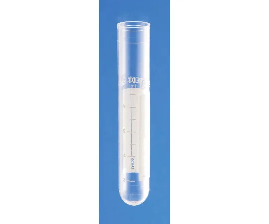 63-2978-11 Round-Base Test Tube (with Scale and Writing Space) 13ml 62.492