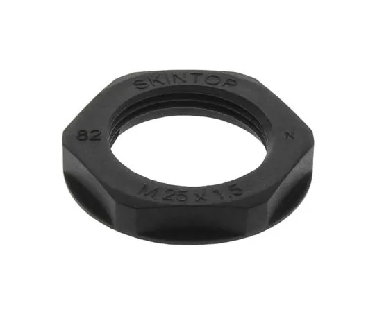 63-4795-76 Lapp Black Fibreglass PA Cable Gland Locknut, M25 Thread, IP68 53119130