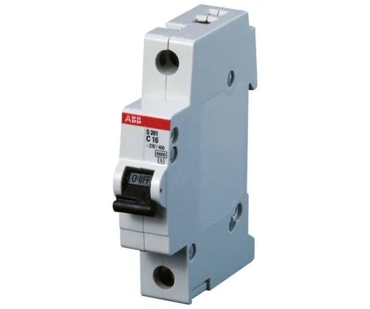 63-4824-78 ABB System M Pro S200 MCB Mini Circuit Breaker 1P, 20 A, 6 kA, Curve C 2CDS251001R0204 - S201C20