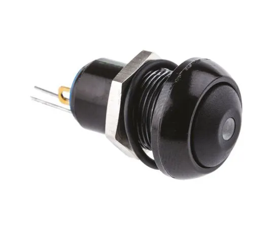 63-4793-86 APEM Single Pole Single Throw (SPST) Latching Red LED Miniature Push Button Switch, IP67, 13.6 (Dia.)mm, Panel Mount, IPR1SAD2LOS