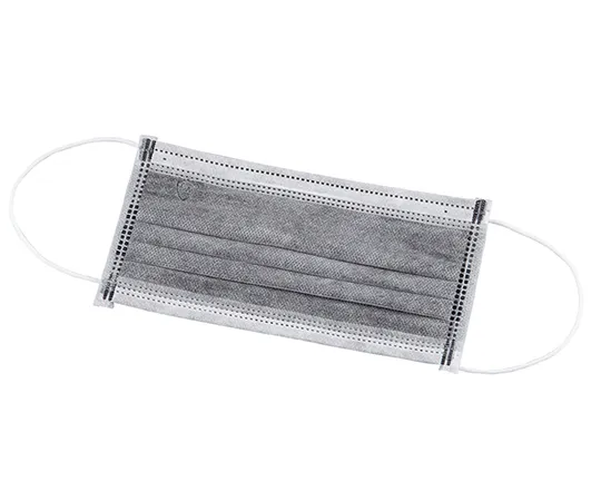 3-7258-11　［Discontinued］AS TOOL Activated Carbon Mask (Earpiece) 50 Pieces Included　4PLY