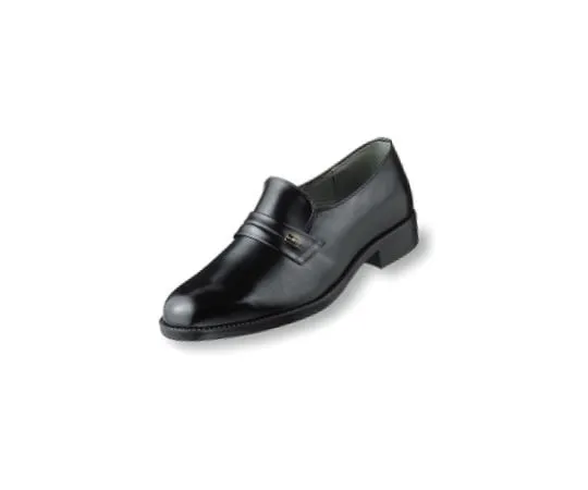 64-6544-18 Men's Slip-On Shoes Black 24 cm 3500