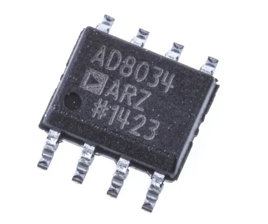 63-4864-45 AD8034ARZ Analog Devices, Op Amp, RRO, 6 → 18 V, 8-Pin SOIC AD8034ARZ