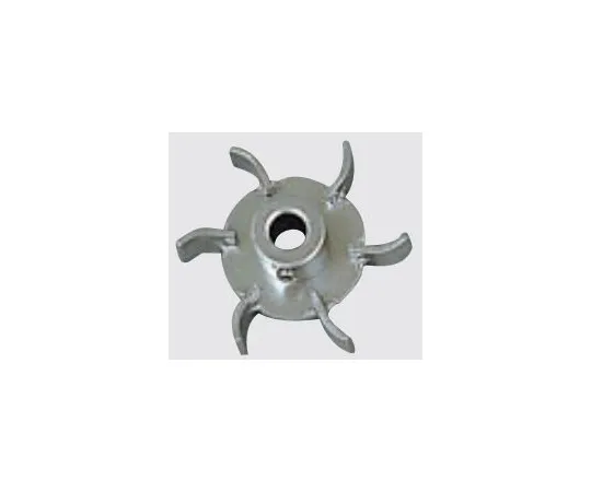 65-0581-67 Curved flat-blade turbine shaft diameter 30 mm blade diameter 8 mm