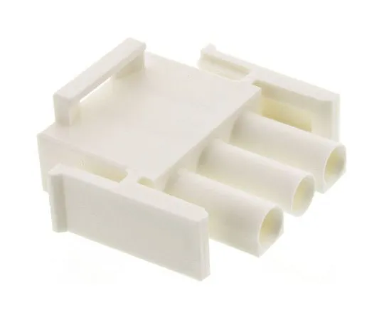 63-4663-55 Connector Housing Male 3 Pole 1 Row 6.35 mm Maiten Lock 350766-1