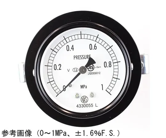 65-4271-05 Normal Pressure Gauge (Φ60) Embedded D Frame (Mounting Bracket) for Vibration Resistance 0.1 MPa AA15-121
