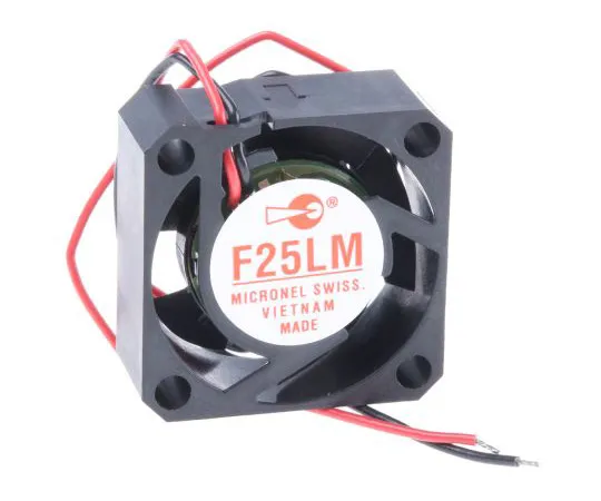 63-4777-65 Micronel F25 Series Axial Fan, 25 x 25 x 10mm, 3.12m³/h, 300mW, 5 V dc F25LM-005XK-9