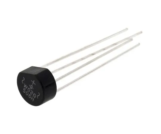 63-4898-83 Vishay W02G-E4/51, Bridge Rectifier, 1.5A 200V, 4-Pin WOG W02G-E4/51