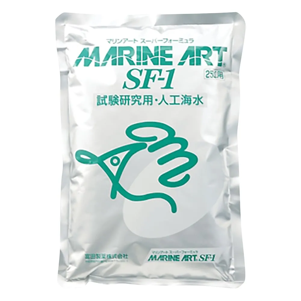 3-3419-01 Artificial Sea Water MARINE ART SF-1 for 25mL x 20 Bags 12410