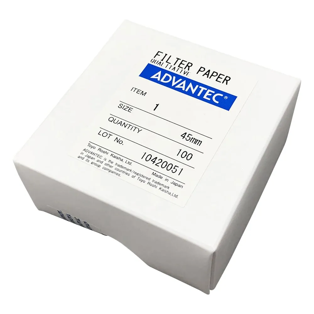 4-903-02 Qualitative Filter Paper No. 1 100 Pieces 11045