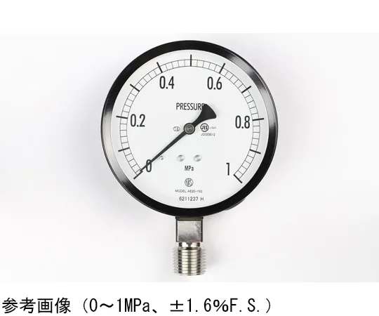 65-4286-81 Normal Pressure Gauge (Φ100) Vertical A Frame 0.16 MPa AE20-193