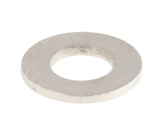 63-4816-74 Nickel Plated Brass Plain Washer, 0.8mm Thickness, M4 483-0653