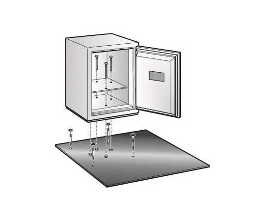 64-8191-96 Fireproof Safe (KBJ Series) Base Plate for KBJ