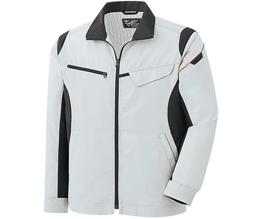 67-6621-89 All Year Work Wear Antistatic JIS Compliant Product Unisex Jumper Silver Gray SSS VE741-UE-SSS