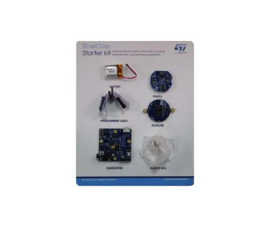 63-4692-04 STMicroelectronics STEVAL-BCNKT01V1, BlueCoin Microphone Sensor, Motion Sensor Starter Kit STEVAL-BCNKT01V1