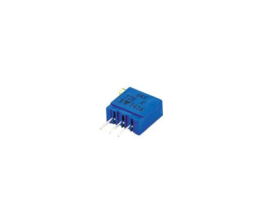 63-4697-25 Vishay 64X Series 19 (Electrical), 22 (Mechanical)-Turn Through Hole Trimmer Resistor with Pin Terminations, 10kΩ ±10% M64X103KB40