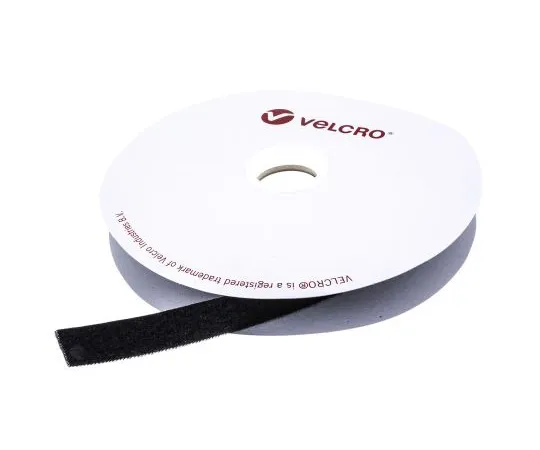 63-4790-77 Velcro Black Hook & Loop Tape, 20mm x 10m EB29020330999555