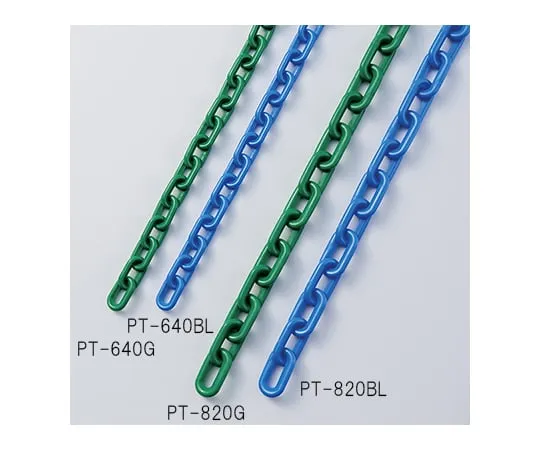 61-9937-37 Plastic Color Chain φ6mm Green 284071