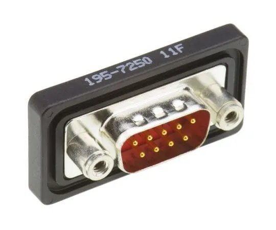 63-4722-60 FCT - A MOLEX COMPANY FWD Series Panel Mount, 9 Pin D-sub Connector Plug, Shell Size E Waterproof D-Sub FWDF09P