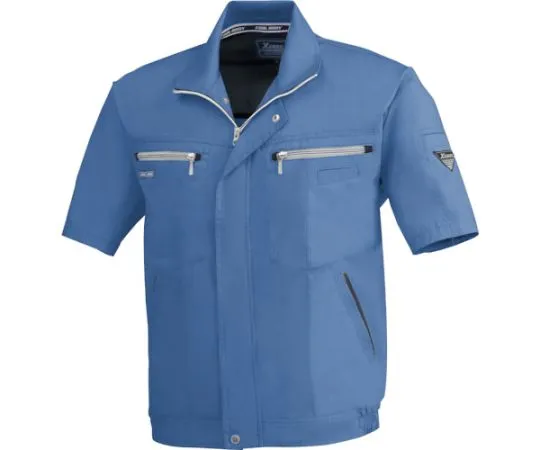 65-8526-92 Short Sleeve Blouson Cool Blue 3L 9651-406-3L