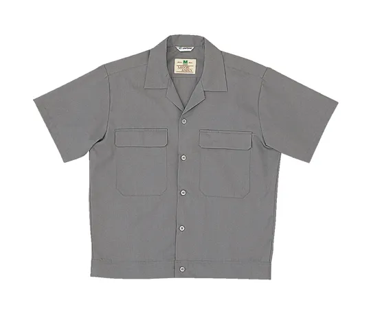 65-1274-81　［Discontinued］Work Clothes, Men's Short Sleeve Jumper Gray S MS5001-UE-S　MS5001-UE-S