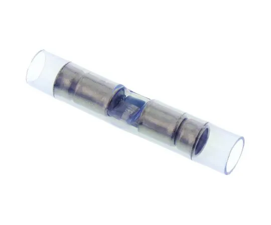63-4859-02 TE Connectivity PIDG Butt Wire Splice Connector, Blue, Insulated, Tin Plated 16 → 14 AWG 320562