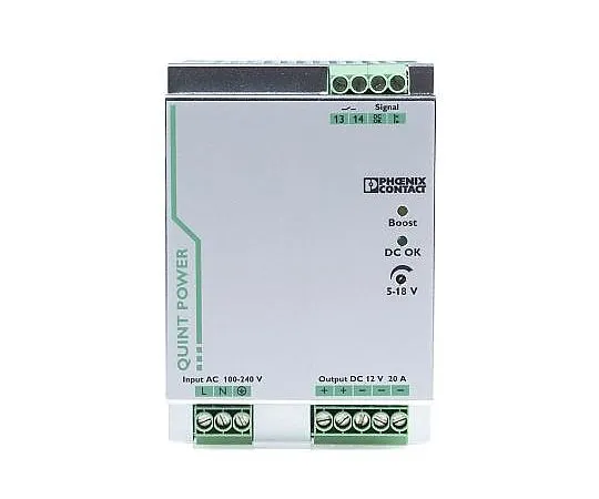 63-4927-59 Phoenix Contact, QUINT-PS/1AC/12DC/20 PSU, 12V dc Output Voltage, 20A output current 2866721