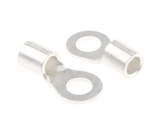 63-4885-57 JST Uninsulated Crimp Ring Terminal, 6mm Stud Size, 6.6mm² to 10.5mm² Wire Size R8-6