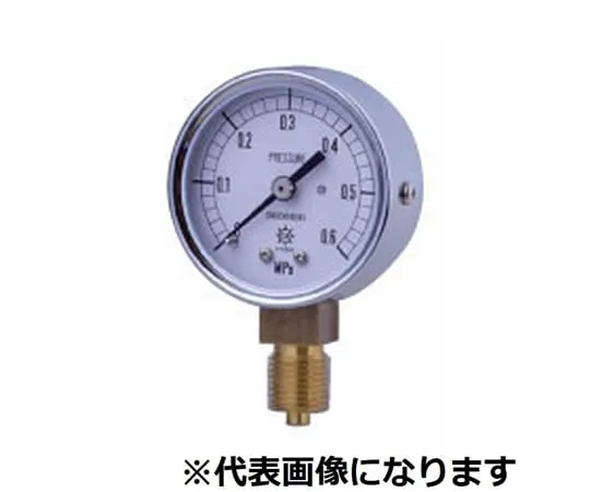 65-3596-45 KOT Small Pressure Gauge A Type φ50 R1/4 0~0.1MPA ATR14-500.1MPA