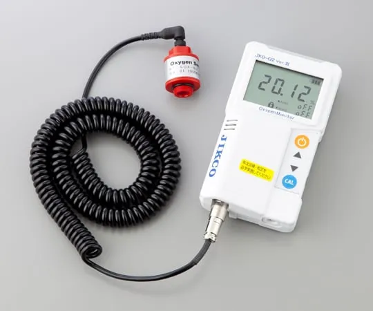 1-9499-31-20　［Discontinued］Low Concentration Oxygen Concentrator Lead Length Approx. 1.7 m Calibration Certaificate　JKO-O2LJD3-K