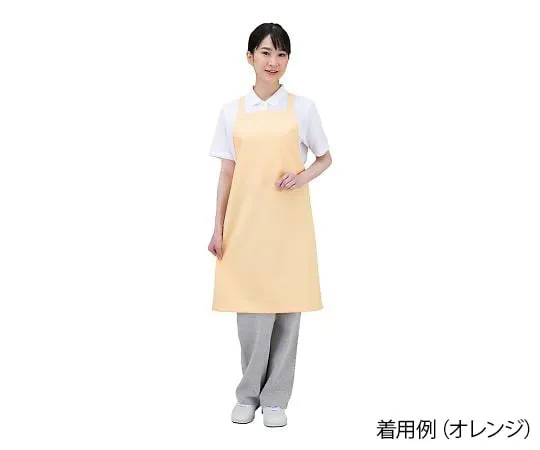 7-780-01 Antiviral apron Dr. EarthR cross over off-white E3500-0T