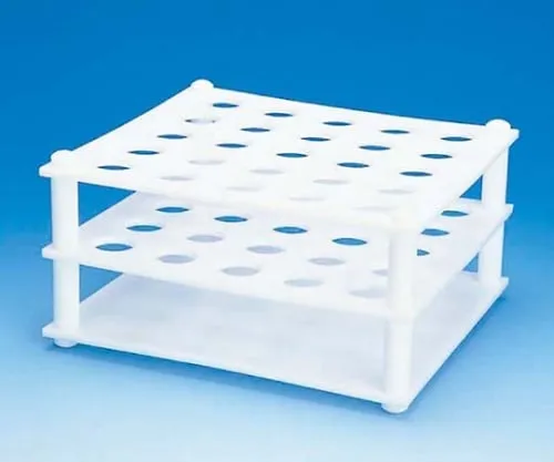 61-4377-46 PTFE Test Tube Stand TST-1624 Type 17φ x 25 Pcs F-1113-01