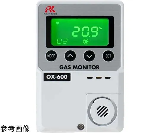 67-8025-63 Simple Stationary Oxygen Densitometer (0-25vol%) Integrated 100 VAC Specification (with Traceability Certificate) OX-600-00CAC