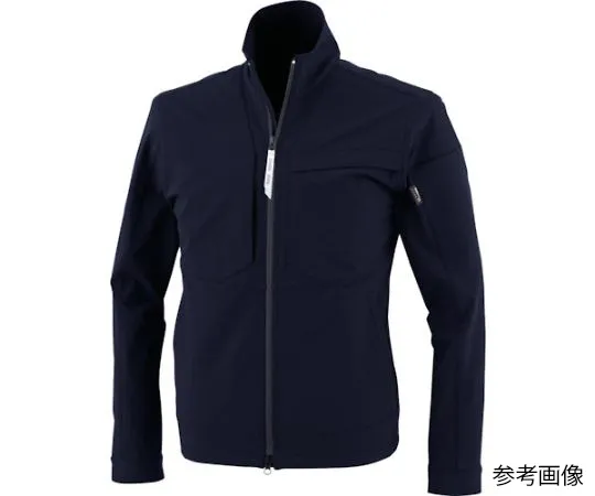 65-8424-24 Long Sleeve Blouson Deep Navy 3L 2210-19-3L