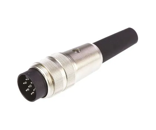 63-4683-60 Binder 680 Series Miniature Cable Mount Connector, 7 contacts Plug 09-0325-00-07