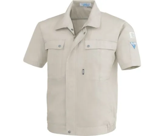 65-8524-17 Short Sleeve Blouson Ivory 3L 9291-31-3L