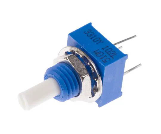 63-4851-14 Bourns 1 Gang Rotary Conductive Plastic Potentiometer with a 3.18 mm Dia. Shaft, 1kΩ, ±20%, 0.25W, Linear 3310Y-001-102L 3310Y-001-102L