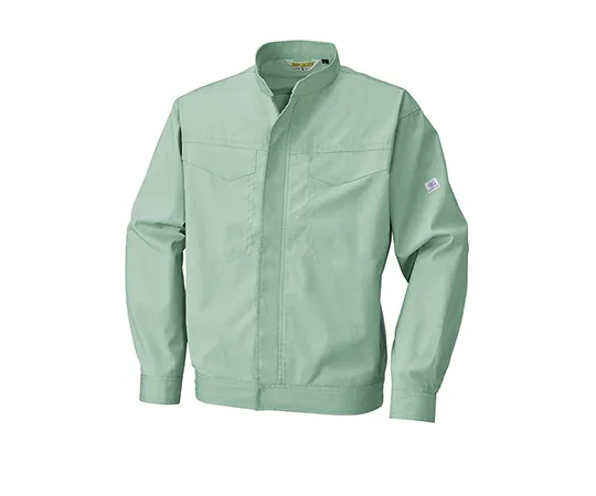 63-1803-38　［Discontinued］Pocketless Jacket Green x Silver Gray　6699-25-S