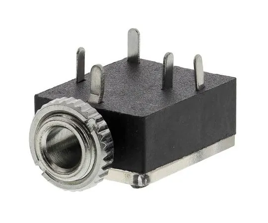 63-4842-38 Decelect Forgos 3.5 mm PCB Mount Stereo Jack Jack Socket IES101-4