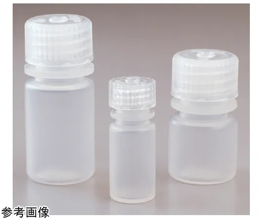 68-5629-25 Narrow Mouth Bottle 4 mL PPCO Tray/Body/Packaging with Cap 1 Box (Contains 332 Pieces x 4 Trays) 322006-9125