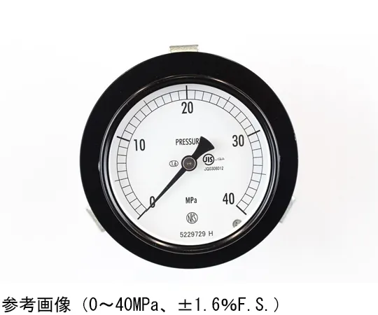 65-4273-31-20 Normal Pressure Gauge (Φ75) Embedded D Frame (Mounting Bracket) with 40 MPa with Inspection Certificate AC15-123