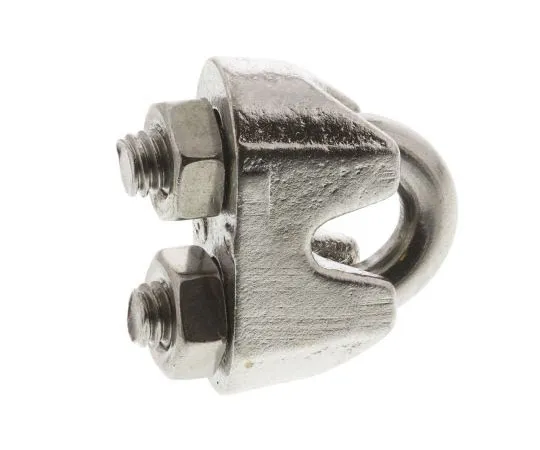 63-4717-60 RS PRO Stainless Steel Wire Rope Clamp, DIN 741 183-5891