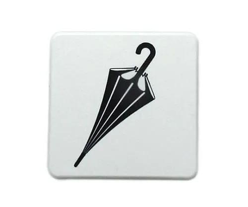 61-7419-39 40 x 40mm White Umbrella Mark SAB444-4