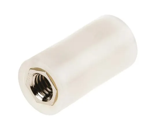 63-4917-41 RS PRO Nylon Round Standoff Female/Female, 25mm, M6 x M6 653-9481