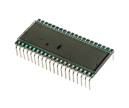 63-4718-56 RS PRO 7-Segment LCD Display, Black on Grey, 1 Row by 3-1/2 Characters, Transflective 185-8535