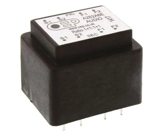 63-4727-67 Through Hole Audio Transformer 150Ω 100mW Hz @ 300, 1mW Hz @ 30 A262A6E