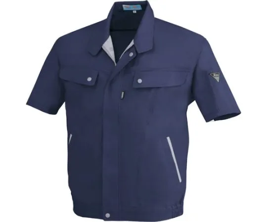 65-8455-47 Short Sleeve Blouson Navy 3L 5010-10-3L