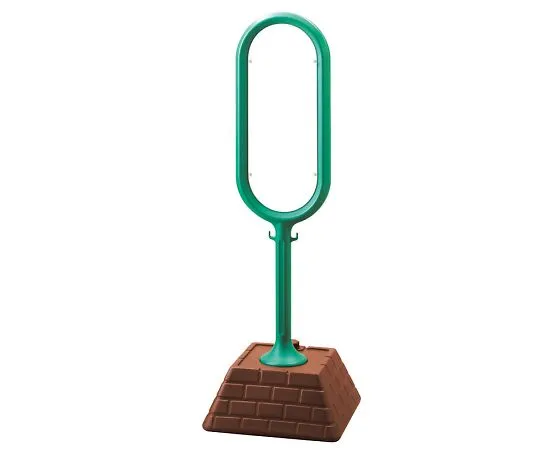62-6114-39 Sign Post Green Single Sided Plain 867-801GR